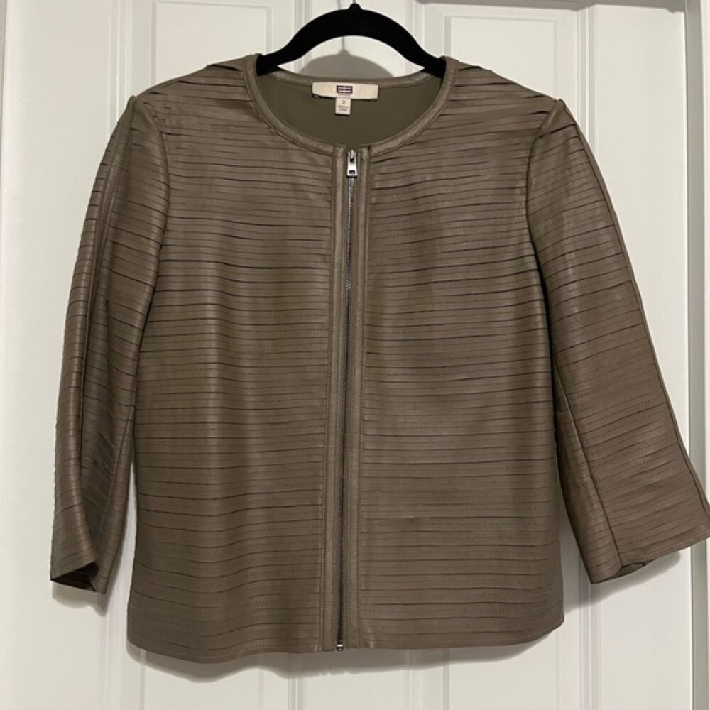 Etcetera Leather Jacket - image 1